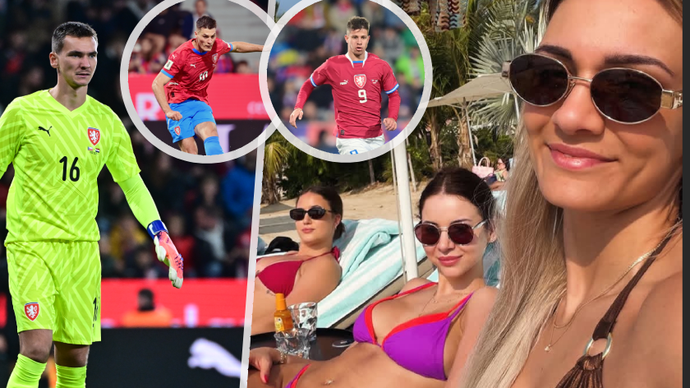Sexy výběr nároďáku v exotice. Zleva Hložkova Veronika, Schickova Hana a Kovářova Andrea.