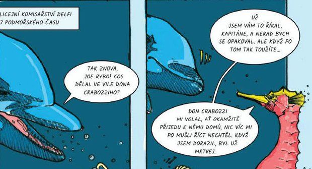 Hlubina: Čtěte komiksovou detektivku o velkém podvodu pod vodou