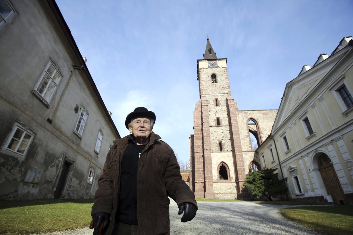 Do Sázavského kláštera se vrátil po čtyřiceti letech.