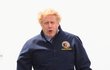 Premiér Boris Johnson na letadlové lodi HMS Queen Elizabeth (22.5.2021)