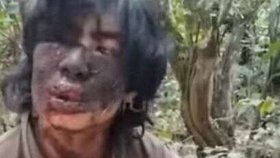 Český občan Hoang Tran, který byl zajat Rusy na Ukrajině.