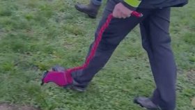 Hobby dogging, venčení imaginárního psa, si získává první vyznavače.