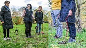 Hobby dogging, venčení imaginárního psa, si získává první vyznavače.