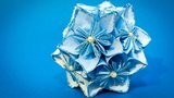 Vánoční kusudama: Složte si originální origami na stromeček