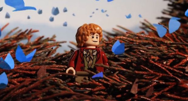 Šílená Lego upoutávka na druhého Hobita