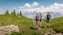 Hochwurzen, lyžařská oblast v Rakousku a součást Schladminger 4-Berge-Schaukel, se v létě mění na jednu velkou krásnou horskou louku Hochwurzen, lyžařská oblast v Rakousku a součást Schladminger 4-Berge-Schaukel, se v létě mění na jednu velkou krásnou horskou louku