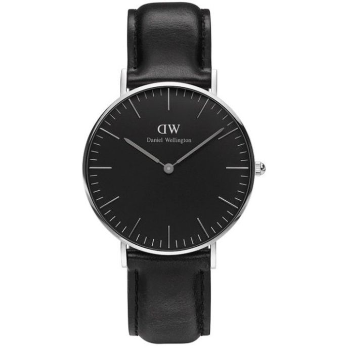 Hodinky Classic Black Sheffield Silver, Daniel Wellington, 4790 Kč