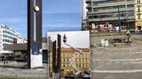 Dominantu pražské Florence opraví: Dvanáctimetrové hodiny by se měly vrátit příští rok