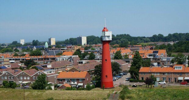 Nizozemské městečko Hoek van Holland.