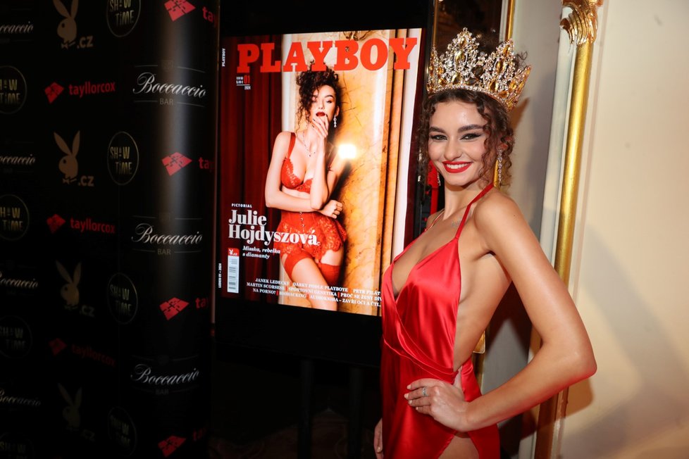 Playboy party - Miss Julie Hojdyszová.