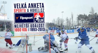 1000 KOL EXTRALIGY: Při českém Open Air sněžilo na hráče i diváky