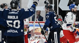 Česko - Finsko 1:4. Prohra na úvod turnaje v Brně i s posilami z NHL