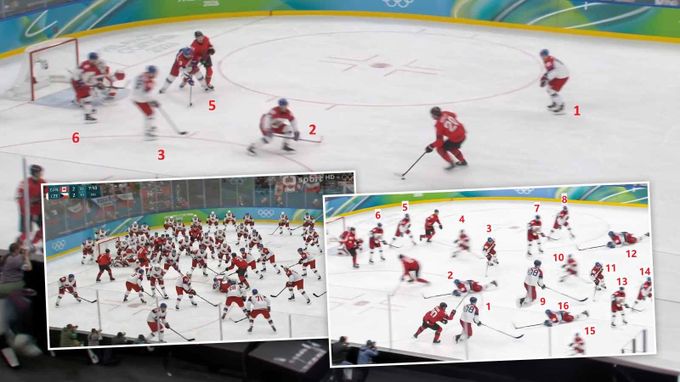 Ne šest, osm a víc! Hráčů přibývá, Kanada se baví nad českým gólem: Jsou tak rychlí Ne šest, osm a víc! Hráčů přibývá, Kanada se baví nad českým gólem: Jsou tak rychlí