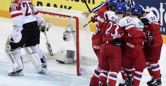 Čeští hokejisté porazili Rakousko