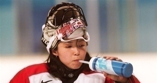 Japonská brankářka Oda Yoko