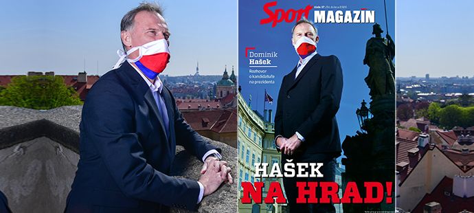 Dominik Hašek hovoří ve Sport Magazínu o možné prezidentské kandidatuře