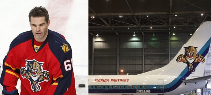 Jaromír Jágr i jeho spoluhráči z Floridy se v nové sezoně NHL mohou těšit na nové týmové letadlo