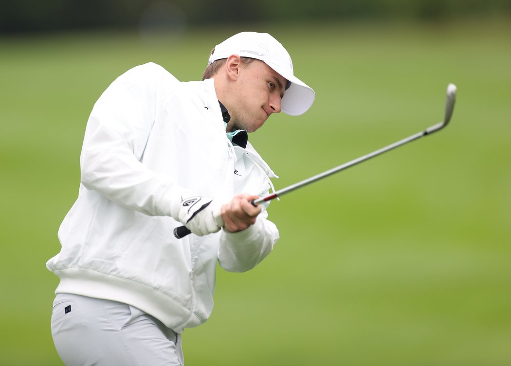 Vítěz Stanley Cupu Jakub Vrána na golfíčku