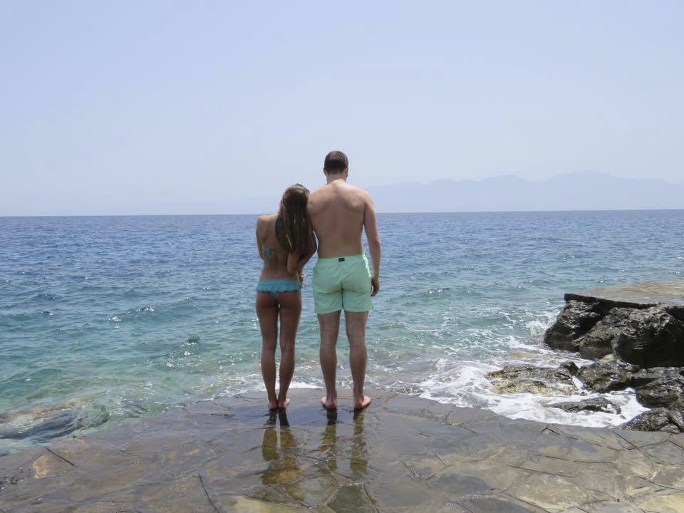 To jsou ale krásná panoramata! Jaký výhled měli Hertl s přítelkyní na Středozemní moře.