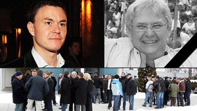 Sbohem táto... Hokejista Jiří Hudler se v olomouckém krematoriu naposledy rozloučil se svým otcem, který náhle podlehl rakovině.