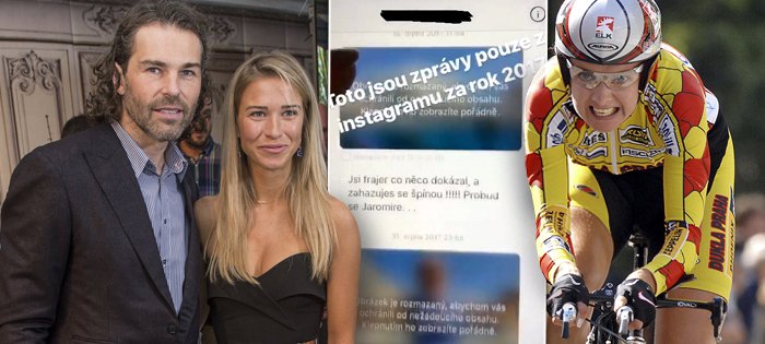 Stalkerka Jaromíra Jágra bere zpátečku! Olympionička Martina Růžičková maže útočné zprávy ze sociálních sítí.