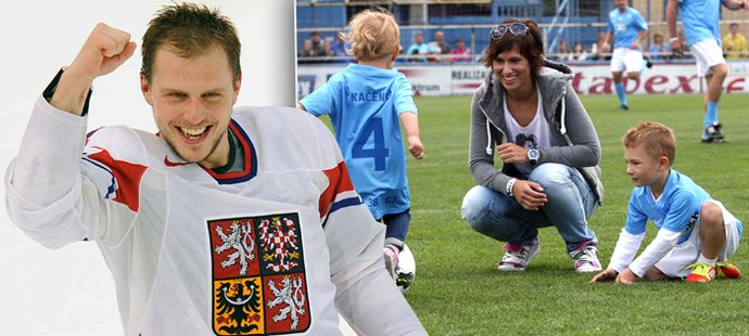 Kateřina Rachůnková začal nový život. Žije ho po boku hokejisty Petra Vampoly, mají spolu roční dcerku Aničku.