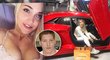 Hokejista Dmitrij Jaškin vzal svoji sexy lásku Nadiu na dovču do Dubaje. Půjčil Lamborghini za zhruba 6,5 milionu korun!