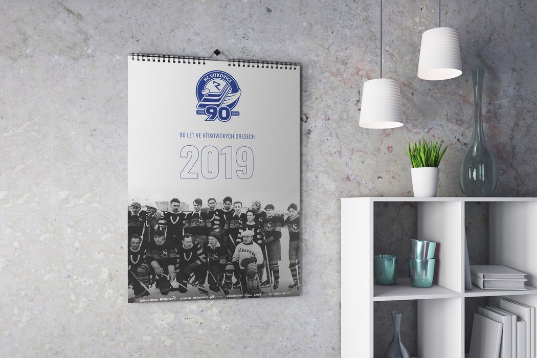 Hokejové Vítkovice představily kalendář na rok 2019