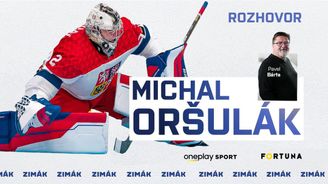 Gólman české dvacítky Oršulák v Zimáku: Jsme rodina. Musíme si věřit, ale nemít nosy nahoře Gólman české dvacítky Oršulák v Zimáku: Jsme rodina. Musíme si věřit, ale nemít nosy nahoře