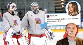 Manželka Saláka reaguje na kritiku Holečka: Ať jde do brány on, hned zítra!