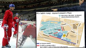 Praha se připravuje na Mistrovství světa v ledním hokeji.