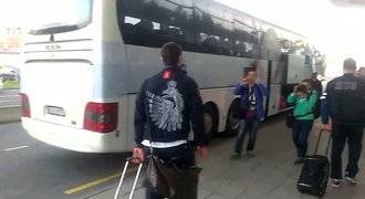 VIDEO: Do Ostravy dorazila Sborná. V čele kapitán Kovalčuk