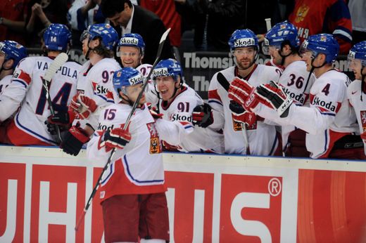 Útočník Jan Marek proměnil v semifinále proti Švédsku důležitý nájezd Útočník Jan Marek proměnil v semifinále proti Švédsku důležitý nájezd