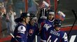 Ke gólovým oslavám měli hokejisté Slovenska v utkání proti USA důvod hned čtyřikrát
