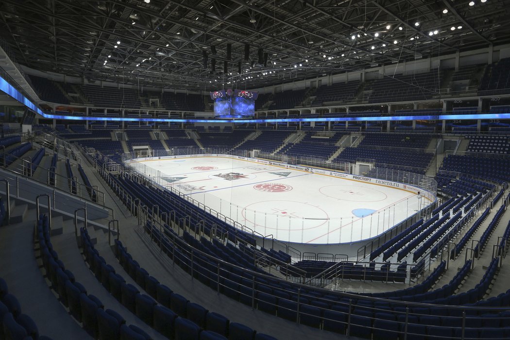 Hokejový stadion VTB Ice Palace v Moskvě