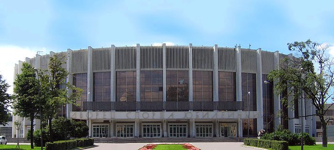 Hokejový stadion Yubileyny Sports Palace v Petrohradu