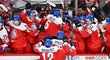 Hráči juniorské hokejové reprezentace na mistrovství světa v Kanadě