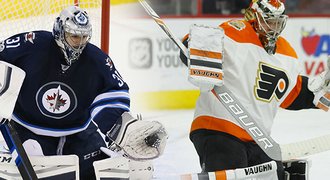 Akrobati s českým pasem. Neuvirth a Pavelec oslnili celou NHL