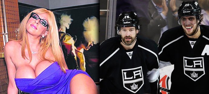 Hokejisté LA Kings mají při bojích v play off sexy pomocnici - pornohvězdu Taylor Stevens