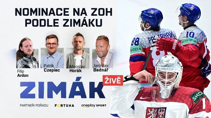 Zimák ŽIVĚ: Poslední odhady olympijské nominace. Koho ano, koho ne a proč? Zimák ŽIVĚ: Poslední odhady olympijské nominace. Koho ano, koho ne a proč?