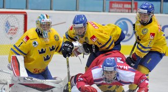Naděje na postup je pryč, Čeští mladíci prohráli se Švédy 0:2
