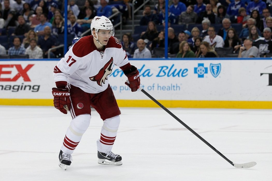 Radim Vrbata v dresu Phoenix Coyotes