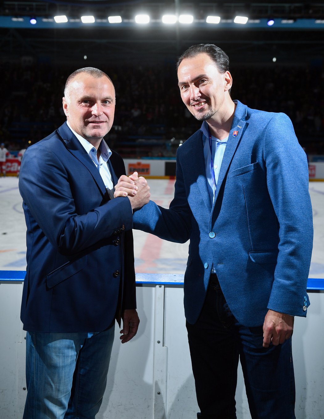 2019. Robert Reichel a Miroslav Šatan.