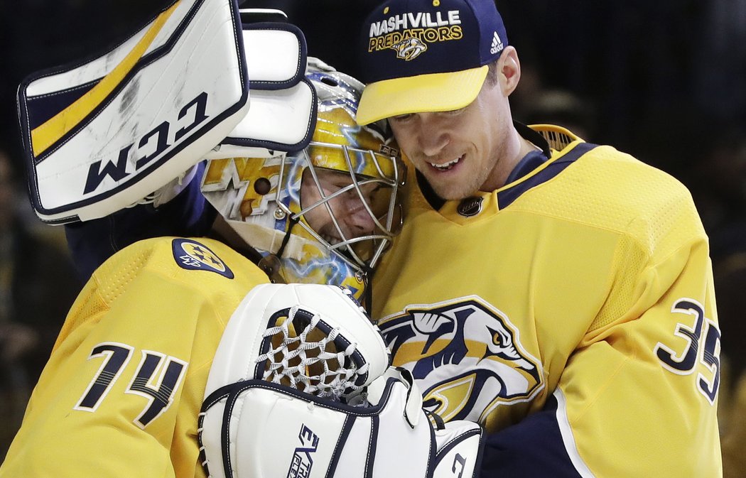 Juuse Saros a Pekka Rinne