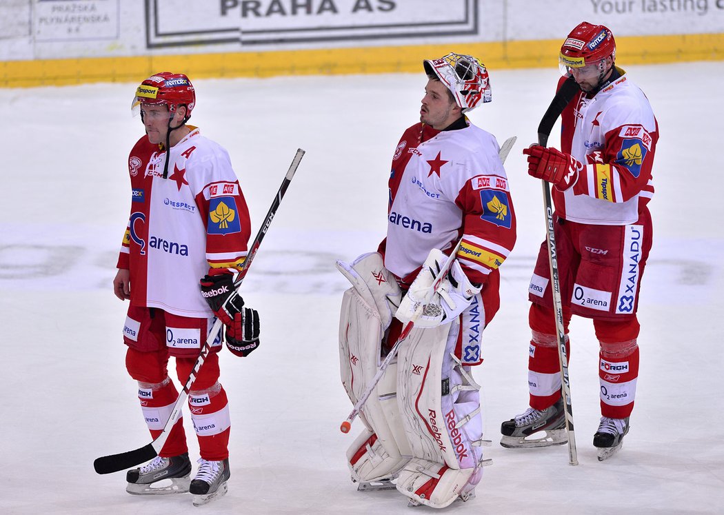 Hokejisté Slavie byli po dalším debaklu zdrcení