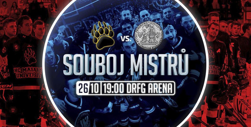 Duel mezi brněnskou Masarykovou a pražskou Karlovou univerzitou je mezi fanoušky vnímán jako menší derby mezi Kometou a Spartou. O lístky je velký zájem.