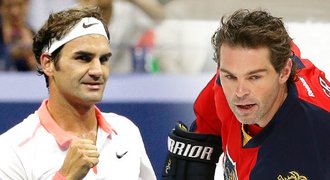 Jágr o srovnání s Federerem: Je pořád ve špičce, to o mně dávno neplatí