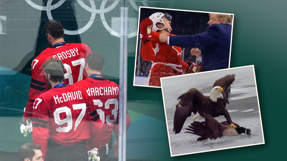 Donald Trump využil výhry amerických hokejistů na olympijském turnaji a vysmál se Kanadě