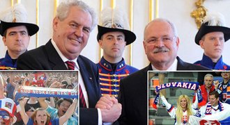 Hokejová liga se Slováky? Prezident Zeman velebil mrtvý projekt