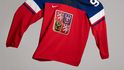 Dres pro české hokejisty, který budou nosit na olympijském turnaji
